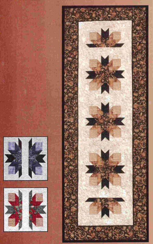 Four Seasons Table Runner Pattern CTD-1001 - Paper Pattern