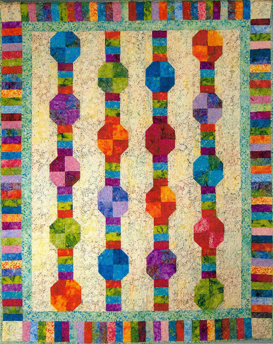 Beads on a String Quilt Pattern CTG-095 - Paper Pattern