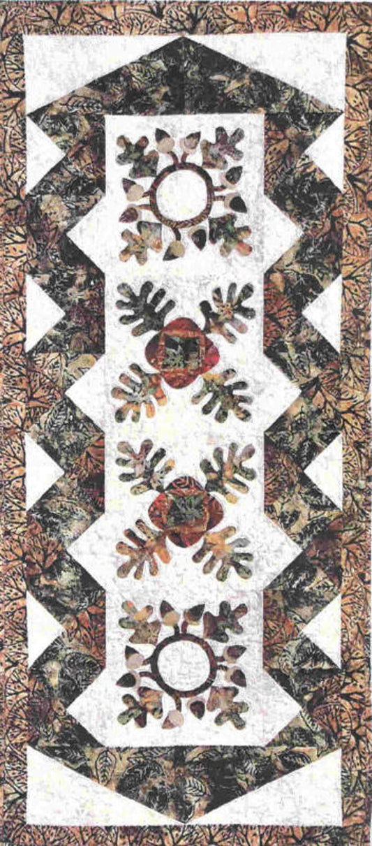 Oak and Acorn Banner Pattern CTG-102 - Paper Pattern