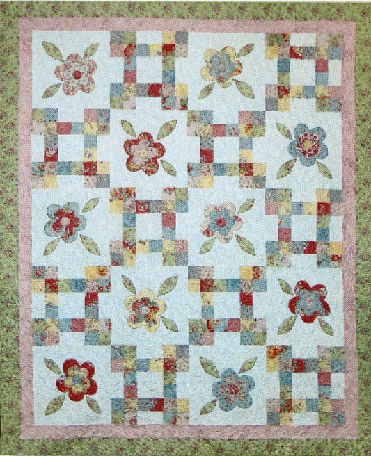 Square Dance Quilt CTG-110e - Downloadable Pattern