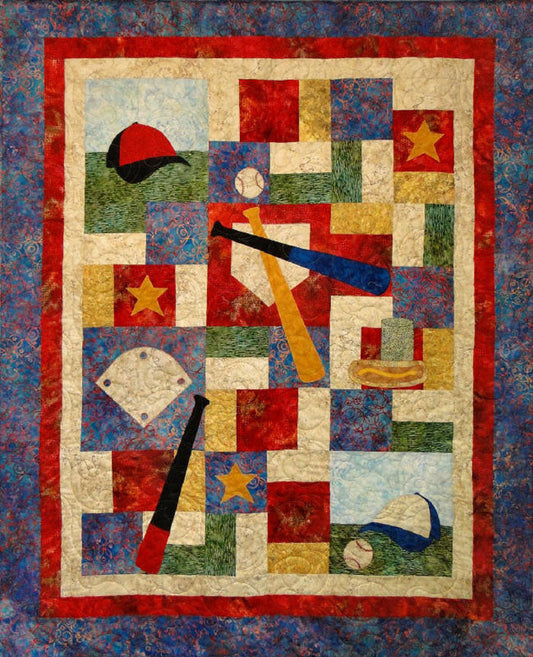 Baseball Legends Quilt   - Downloadable Pattern