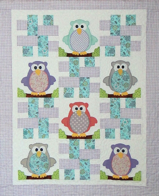 Baby Hoots Quilt CTG-124e - Downloadable Pattern