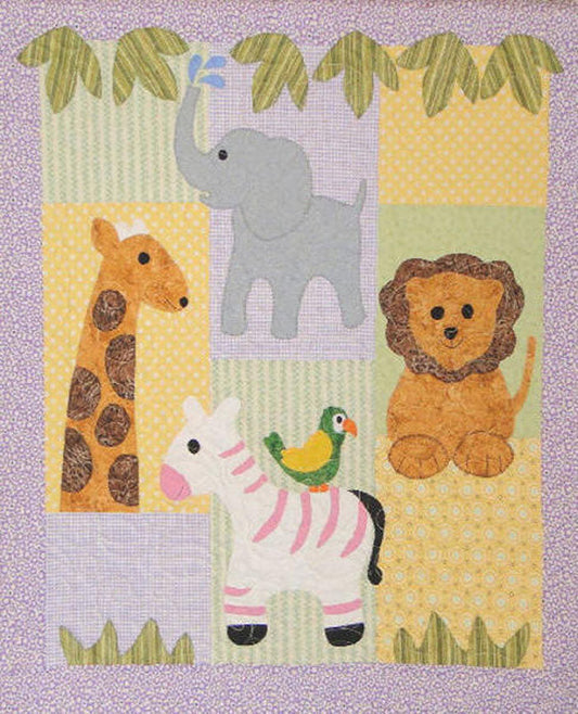 Safari Chums Quilt Pattern CTG-156 - Paper Pattern