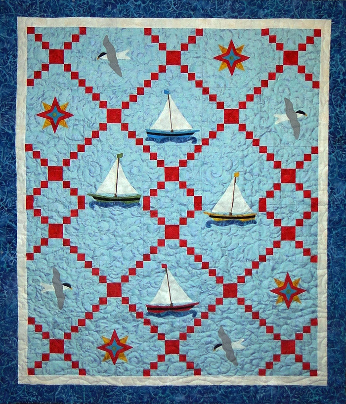 Sailor's Delight Quilt Pattern CTG-173 - Paper Pattern