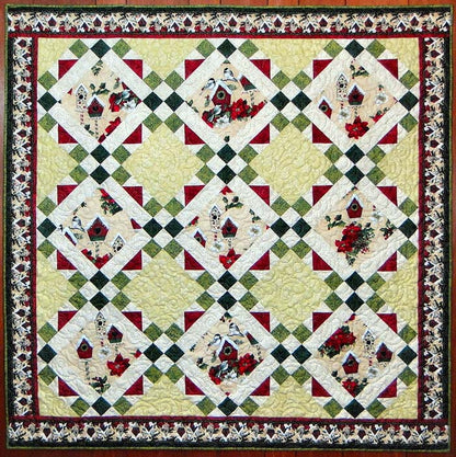 Holiday Squares Quilt Pattern CTG-174 - Paper Pattern