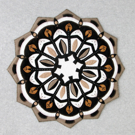 Rose Window Table Topper Pattern DBM-004 - Paper Pattern