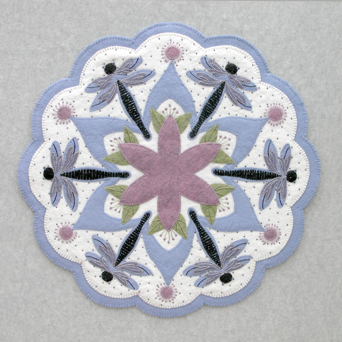 Dragonfly Table Topper DBM-009e - Downloadable Pattern