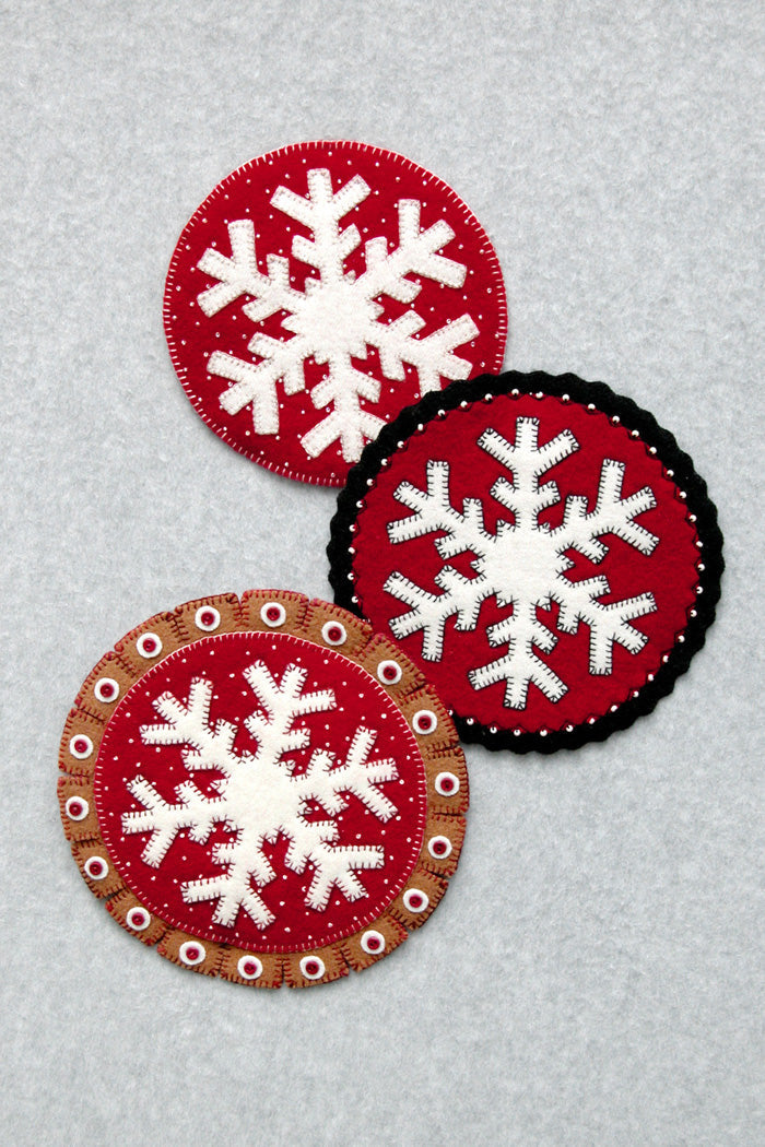 Snowflake Sampler Trio DBM-014e - Downloadable Pattern