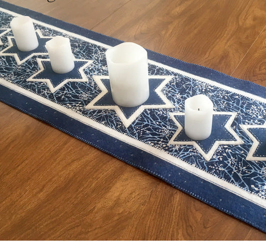 Festival Of Lights Table Runner DBM-022e - Downloadable Pattern