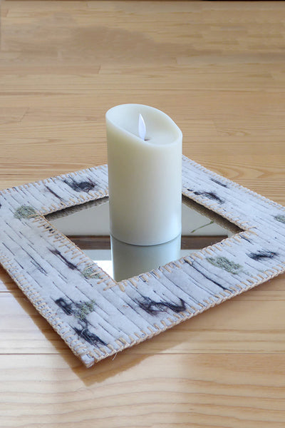 Birch Bark Mirror Tray Pattern DBM-028 - Paper Pattern