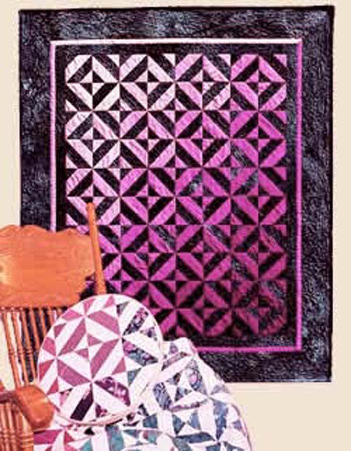 Twice Broken Dishes Quilt DCM-003e - Downloadable Pattern