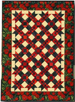 Fractured Fat Quarters - Classy Quilt Pattern DCM-023 - Paper Pattern