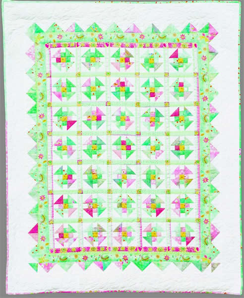 Little Churn Dash Quilt DCM-035e - Downloadable Pattern