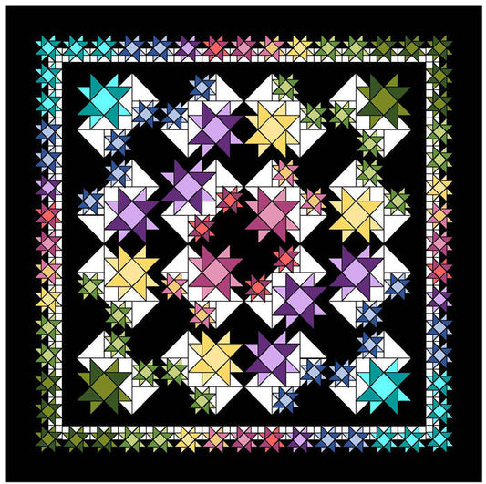 Quilter's Quandary Queen Quilt Pattern DCM-042 - Paper Pattern