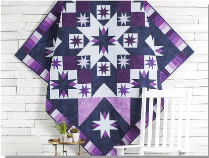 Shooting Stars Quilt DCM-046e - Downloadable Pattern