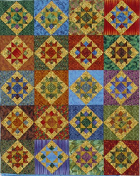 Indian Summer Quilt DCM-FREE3 - Downloadable Pattern