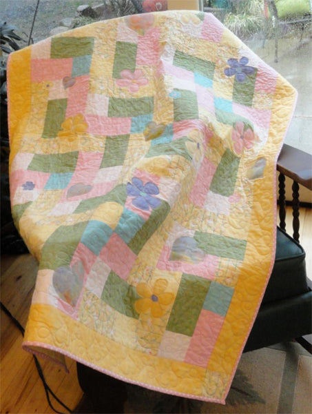 Hearts and Flowers Quilt DFD-10e - Downloadable Pattern