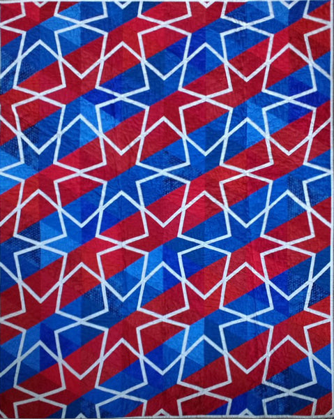 Stars and Stripes Quilt Pattern DLP-103 - Paper Pattern