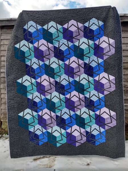 Boxes To Go Quilt DLP-104e - Downloadable Pattern