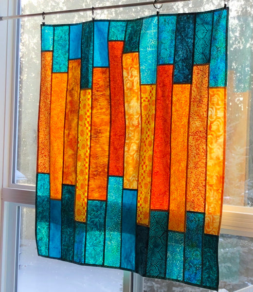 Glimmer Window Hanging ESD-028e - Downloadable Pattern