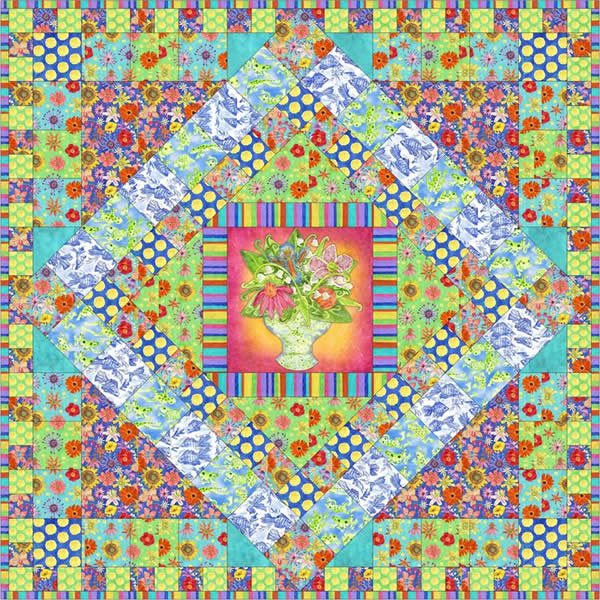 Impressionist Quilt FHD-115e - Downloadable Pattern