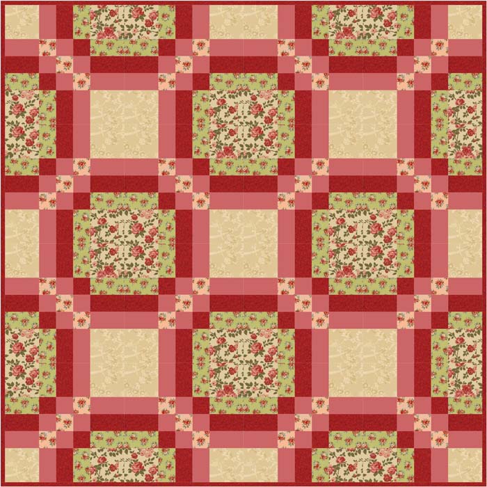 Bradford on Avon Quilt Pattern FHD-122 - Paper Pattern