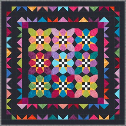 Junkanoo Jems Quilt Pattern FHD-204 - Paper Pattern