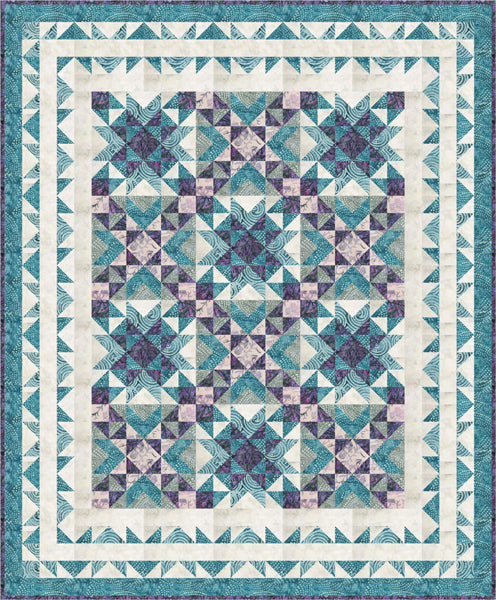 Sea Breeze Quilt Pattern FHD-208 - Paper Pattern