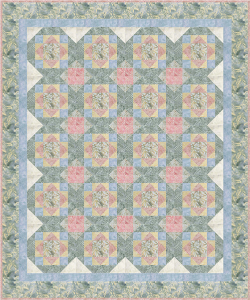 Castaway Cove Quilt FHD-210e - Downloadable Pattern