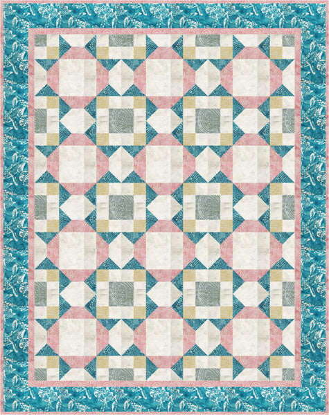 Ocean Commotion Quilt FHD-212e - Downloadable Pattern