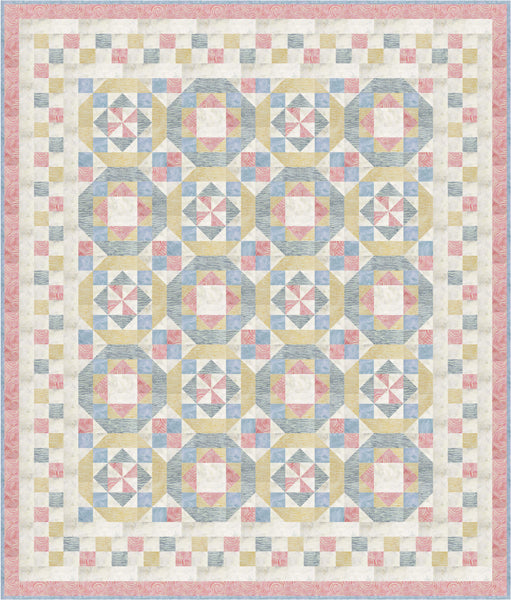 Rum Swizzle Quilt FHD-214e - Downloadable Pattern