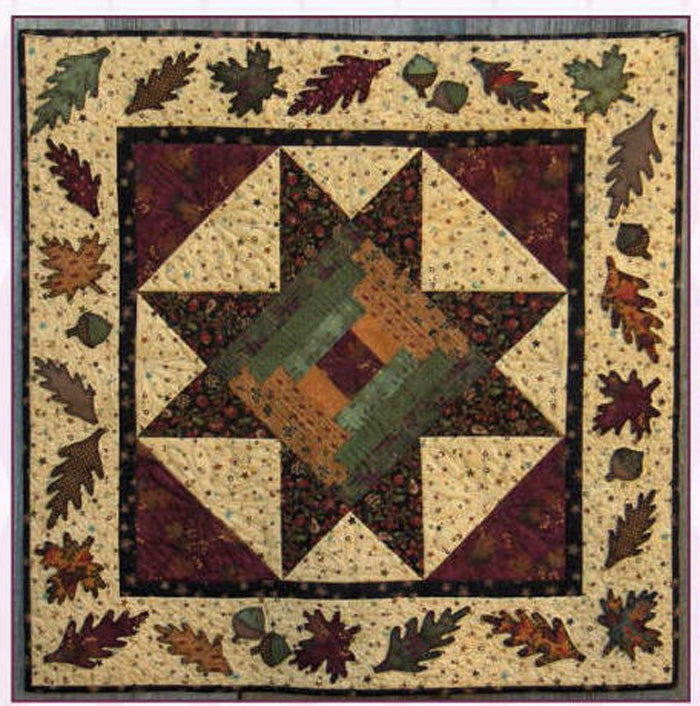 Autumn Star Quilt Pattern FRD-1115 - Paper Pattern