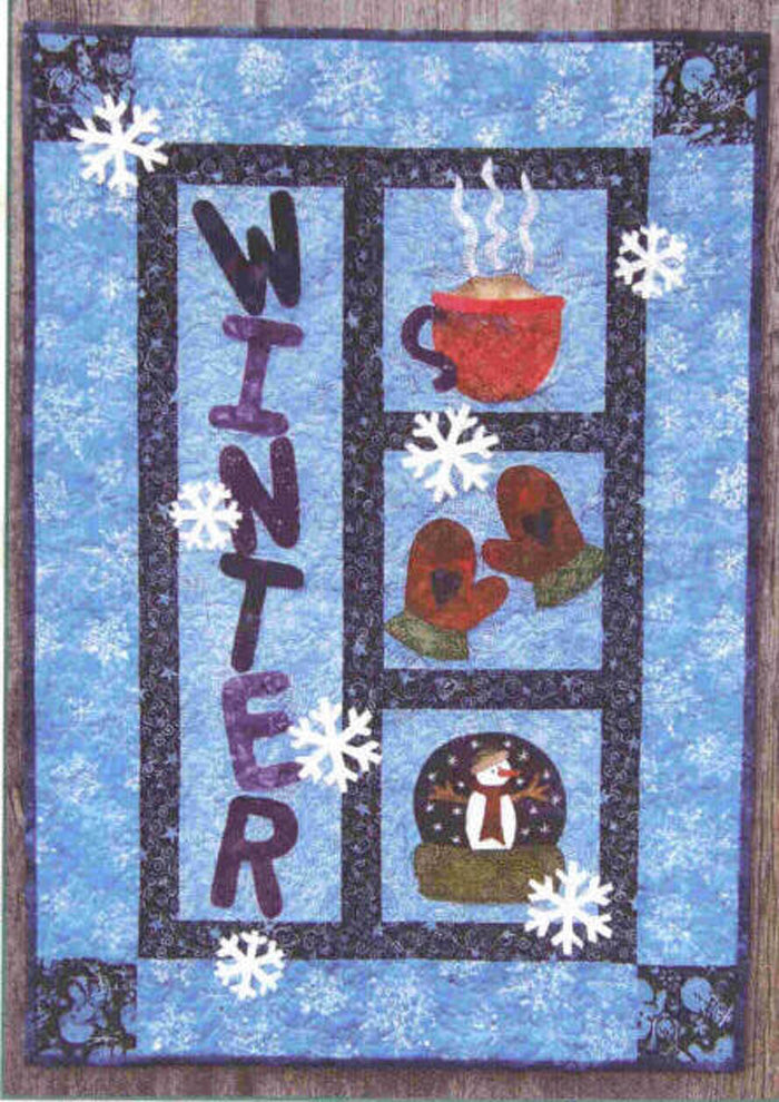 Winter Warm-Ups Quilt Pattern FRD-1118 - Paper Pattern