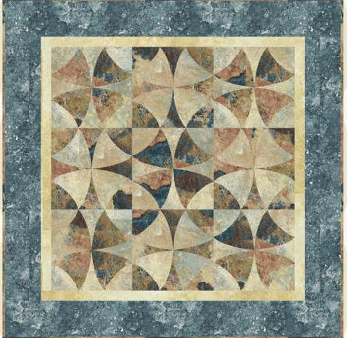 Stone Circles Quilt Pattern FRD-1119 - Paper Pattern