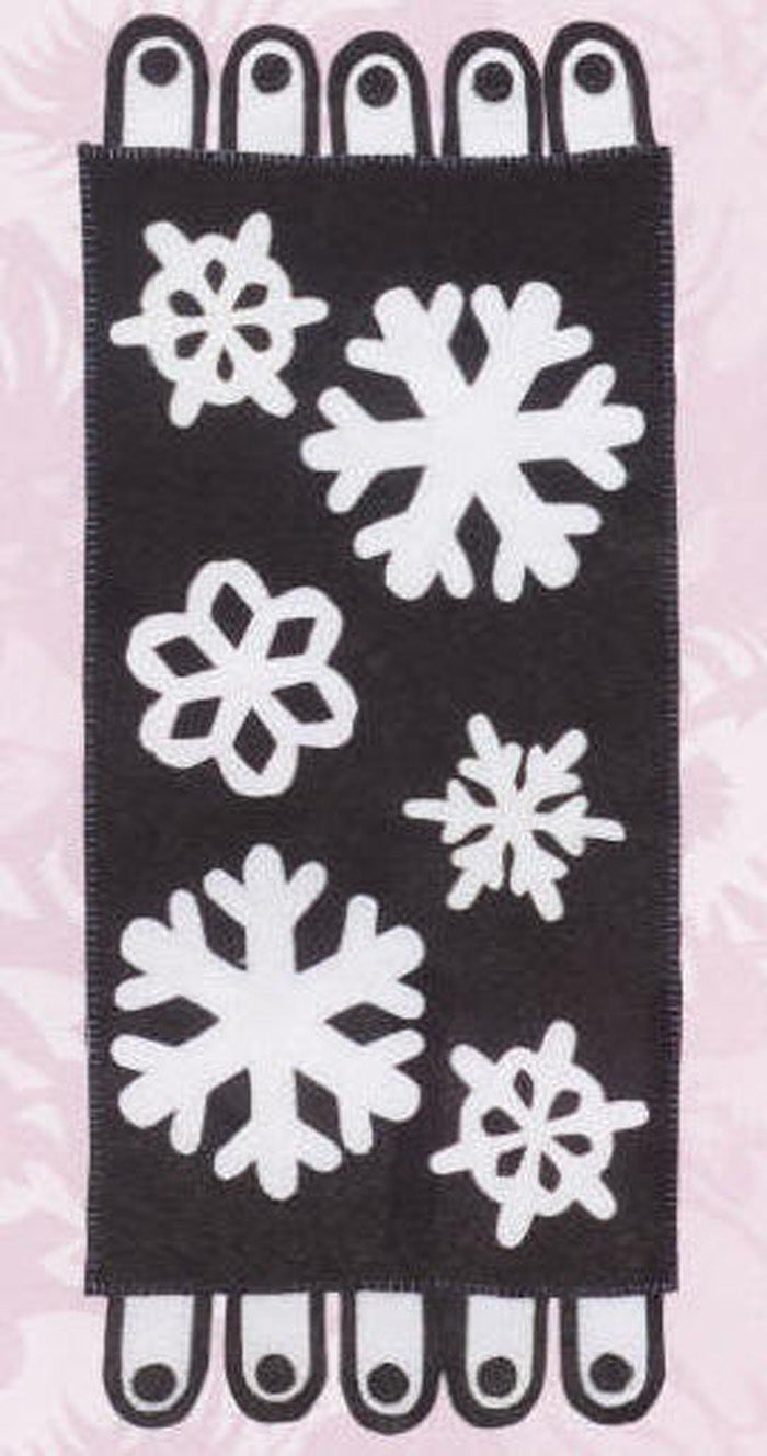 Nighttime Flurries Table Runner Pattern FRD-1201 - Paper Pattern