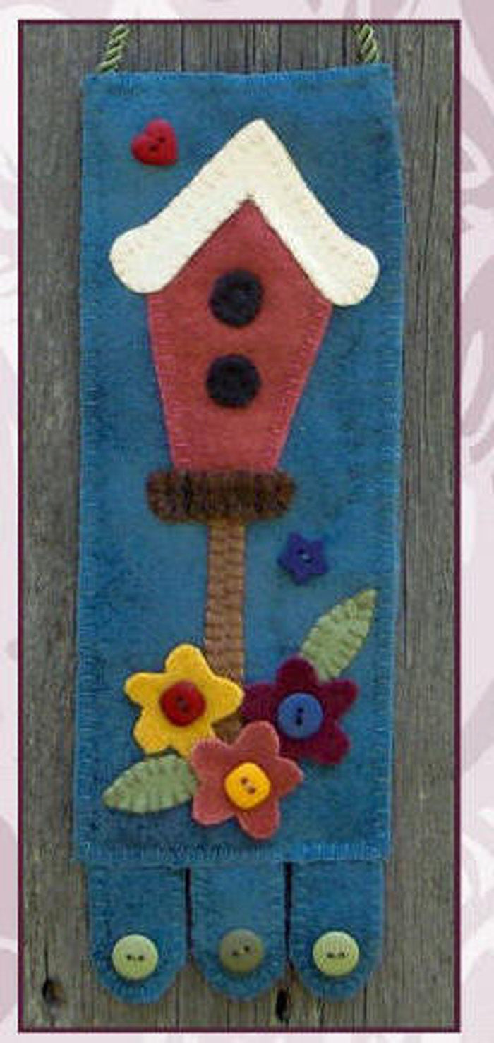 Birdhouse Hanger Pattern FRD-1203 - Paper Pattern