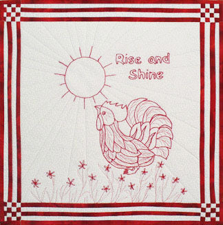 Rise and Shine Wall Hanging GGA-1304e - Downloadable Pattern