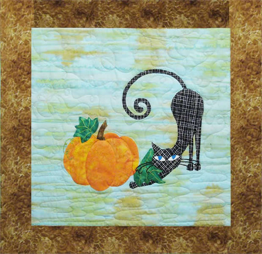 9 Lives Plus 3 October Quilt GGA-J13e - Downloadable Pattern