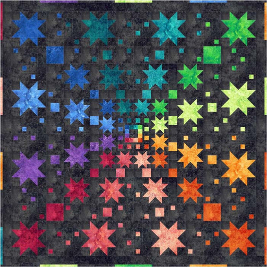 Star Burst Quilt Pattern GQ-104 - Paper Pattern