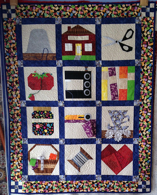 My Playroom Quilt GR-101e - Downloadable Pattern