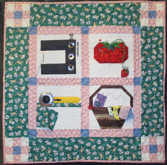 My Mini Playroom Quilt Pattern GR-103 - Paper Pattern