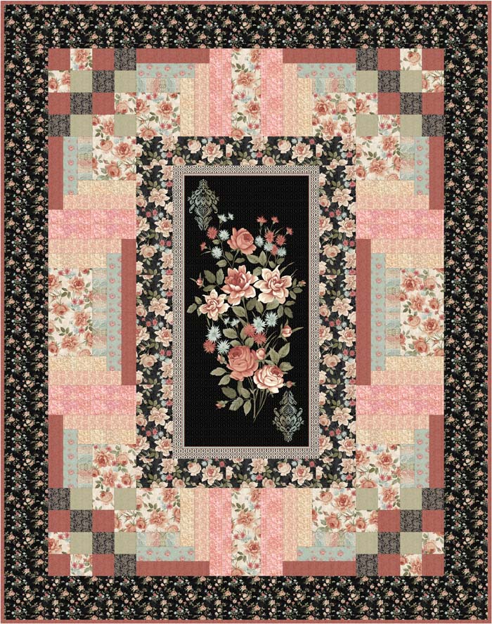 Bouquet for Nana Quilt Pattern GTD-107 - Paper Pattern