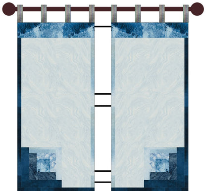 Blue-By-You Quilt & Curtain Set Pattern GTD-113 - Paper Pattern