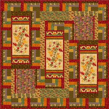 Tropical Twilight Quilt Pattern GTD-118 - Paper Pattern