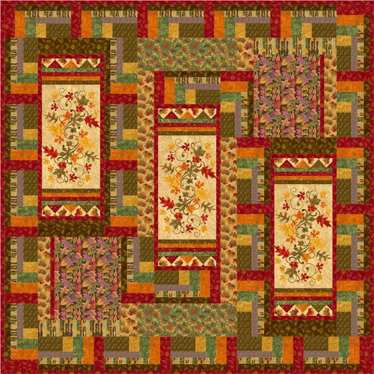 Tropical Twilight Quilt GTD-118e - Downloadable Pattern