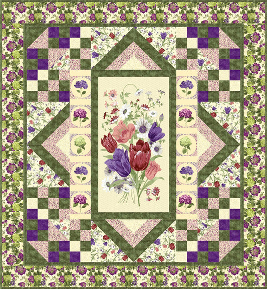 Mom, I Love You! Quilt Pattern GTD-119 - Paper Pattern