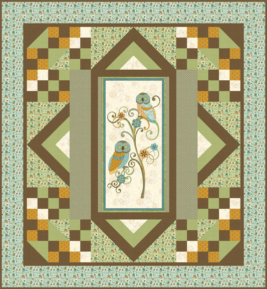 I Love Owls! Quilt GTD-126e - Downloadable Pattern