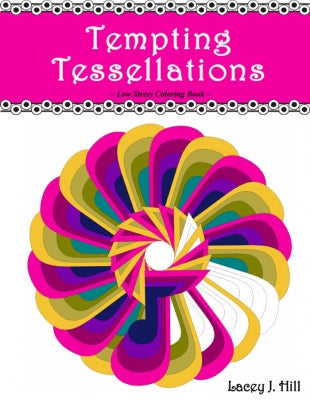 Tempting Tessellations Adult Coloring Book GTD-902e - Downloadable Book