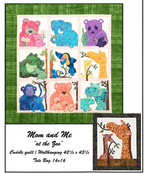 Mom & Me at the Zoo Pattern HBH-104 - Paper Pattern