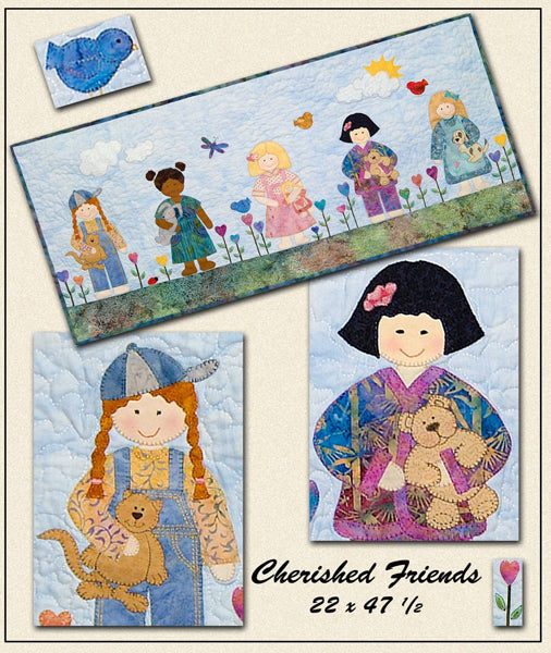 Cherished Friends Pattern HBH-110 - Paper Pattern